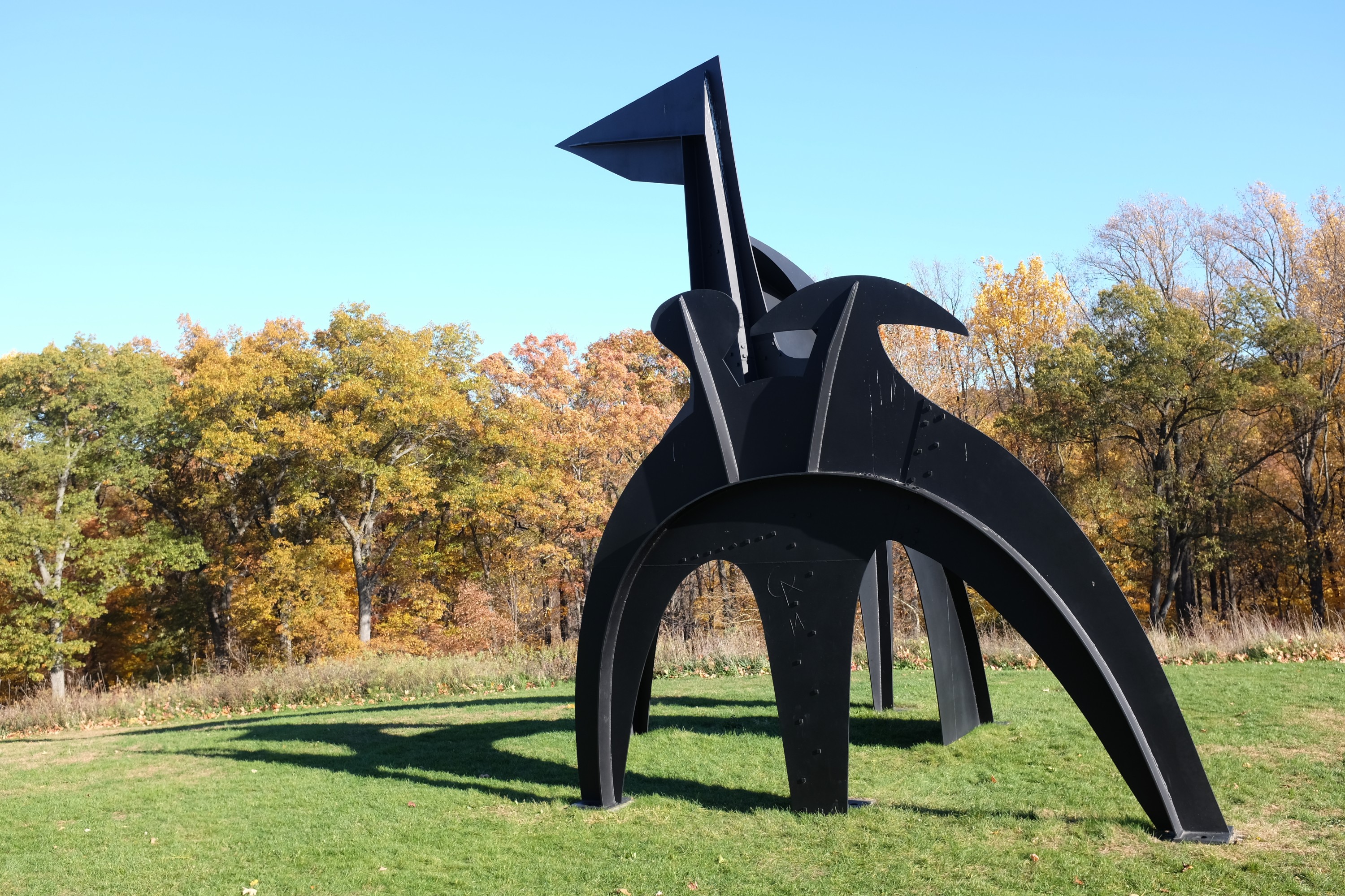 Black Flag, sculpture by Alexander Calder