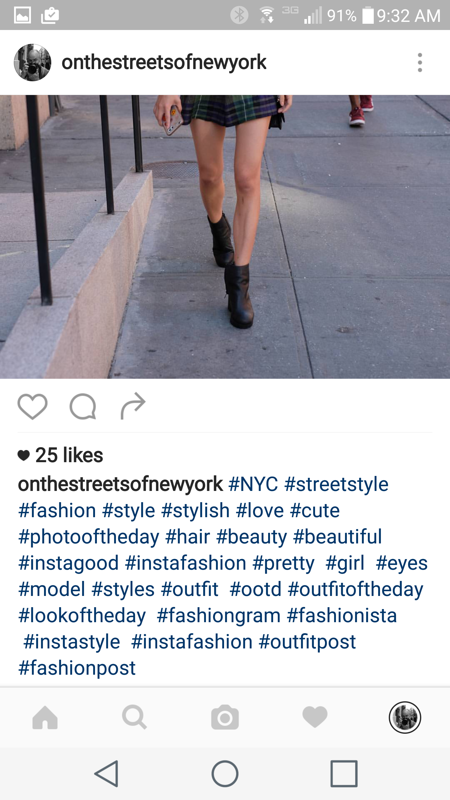 screenshot of an Instagram post with hashtags