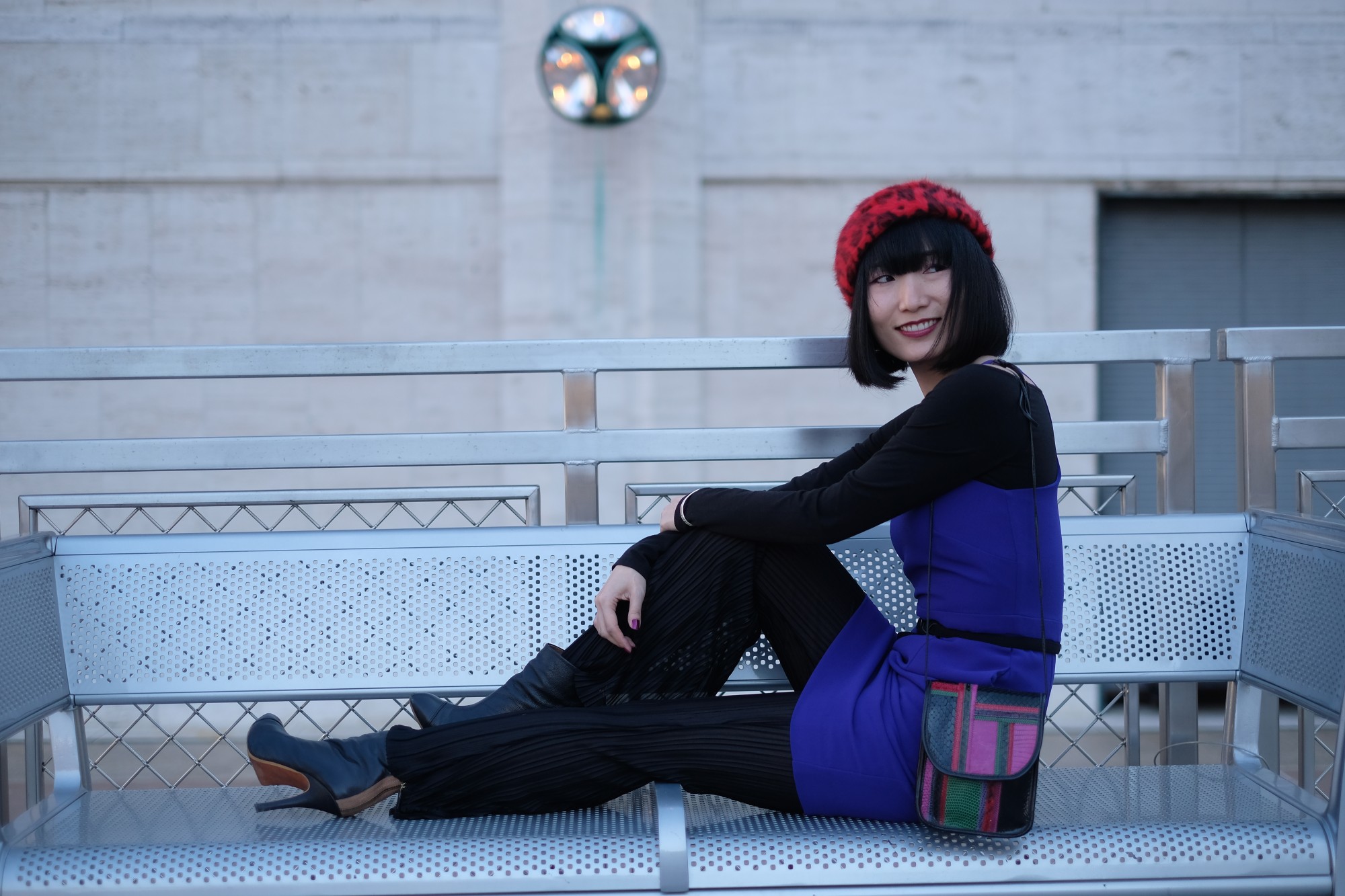 japanese girl at Lincoln Center