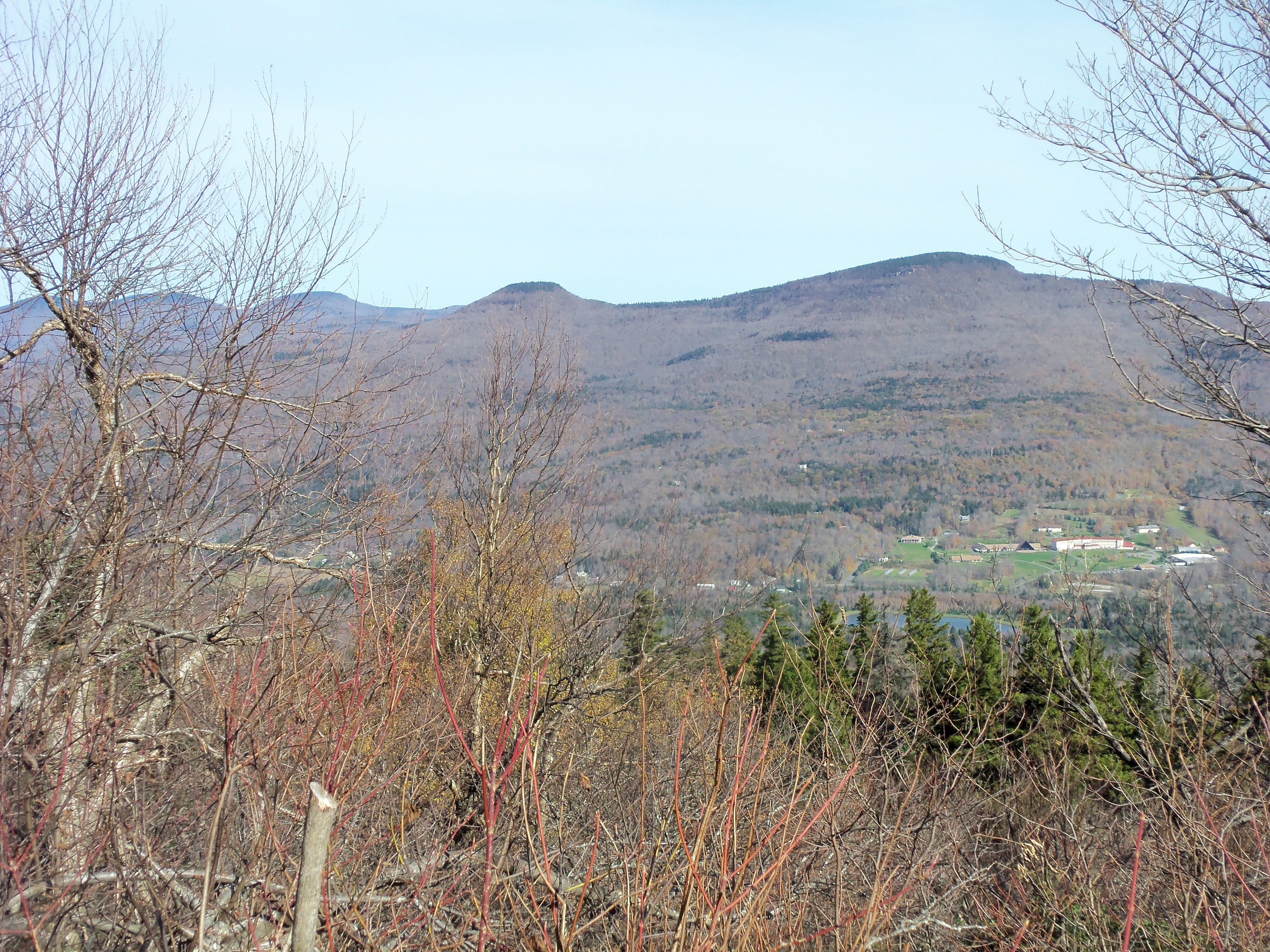 Kaaterskill High and Windham-Blackhead Range, seen from Indian Head