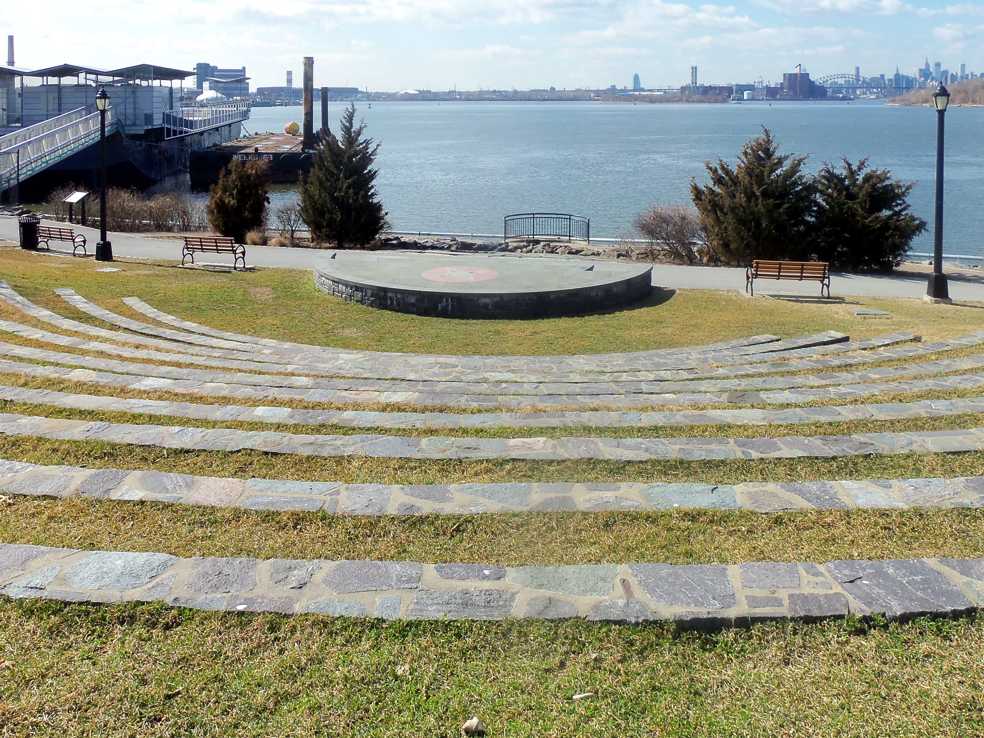 Barretto Point Park amphitheater