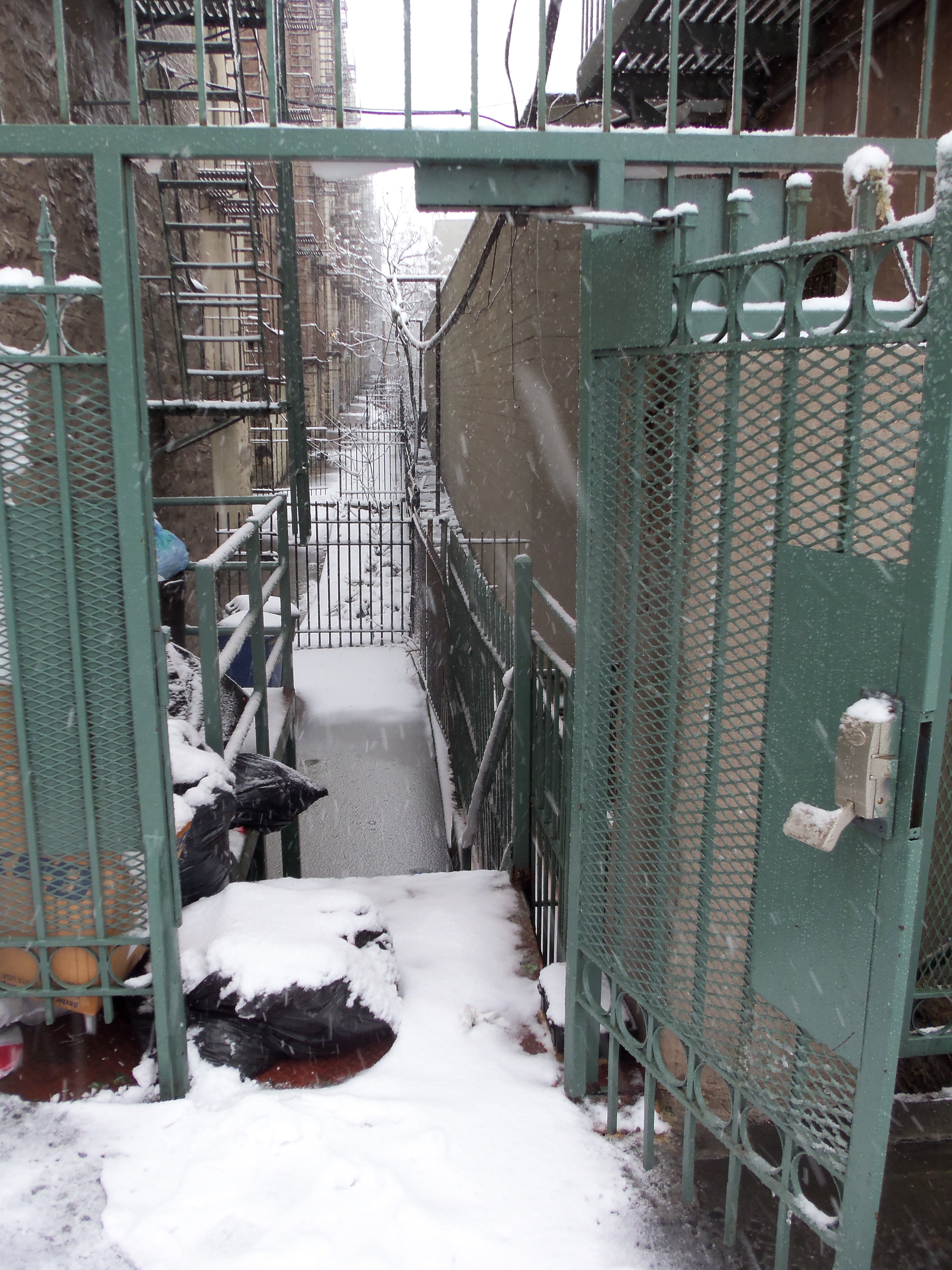 alley on E. 167th Street
