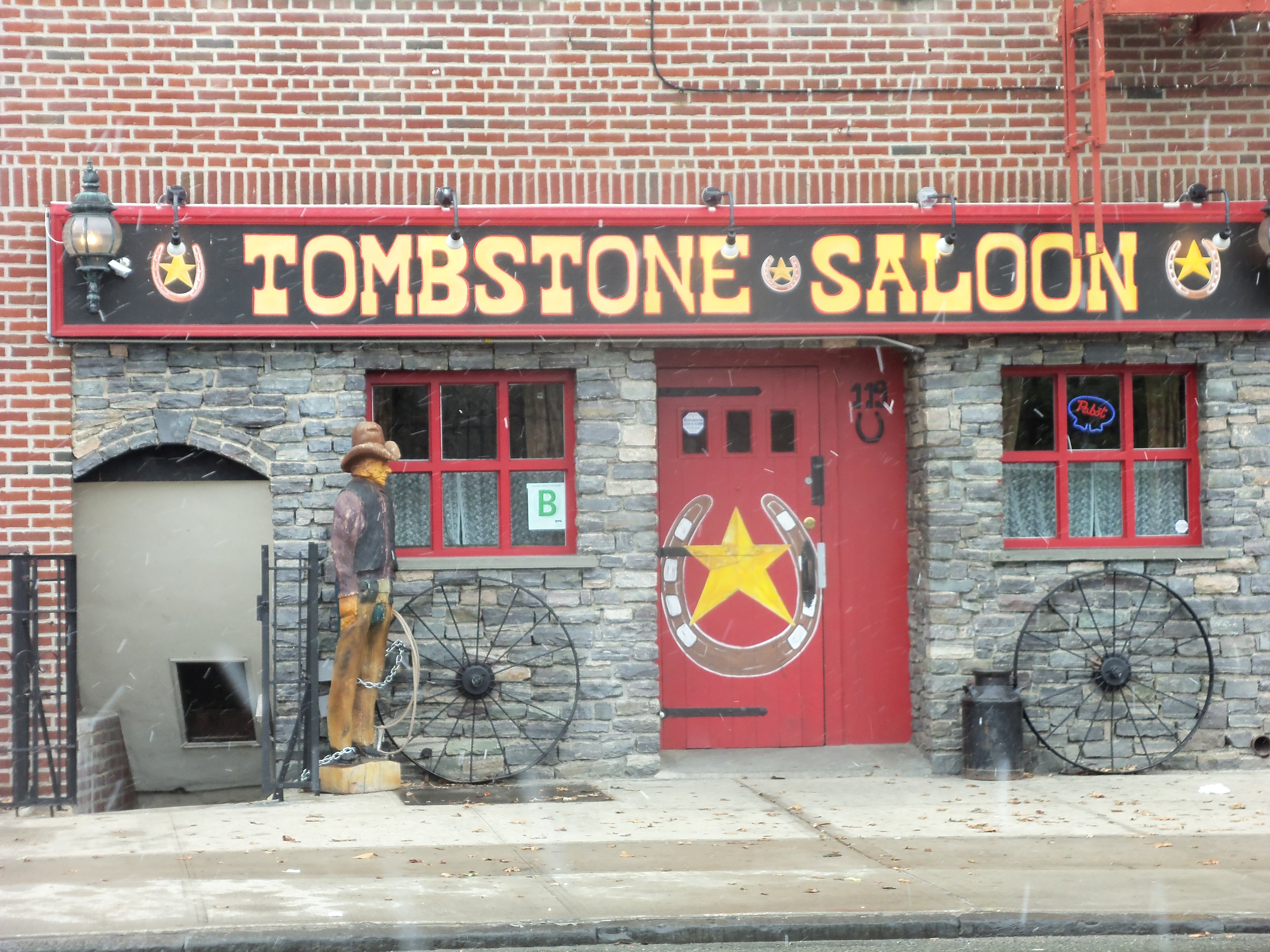Tombstone Saloon, get it?