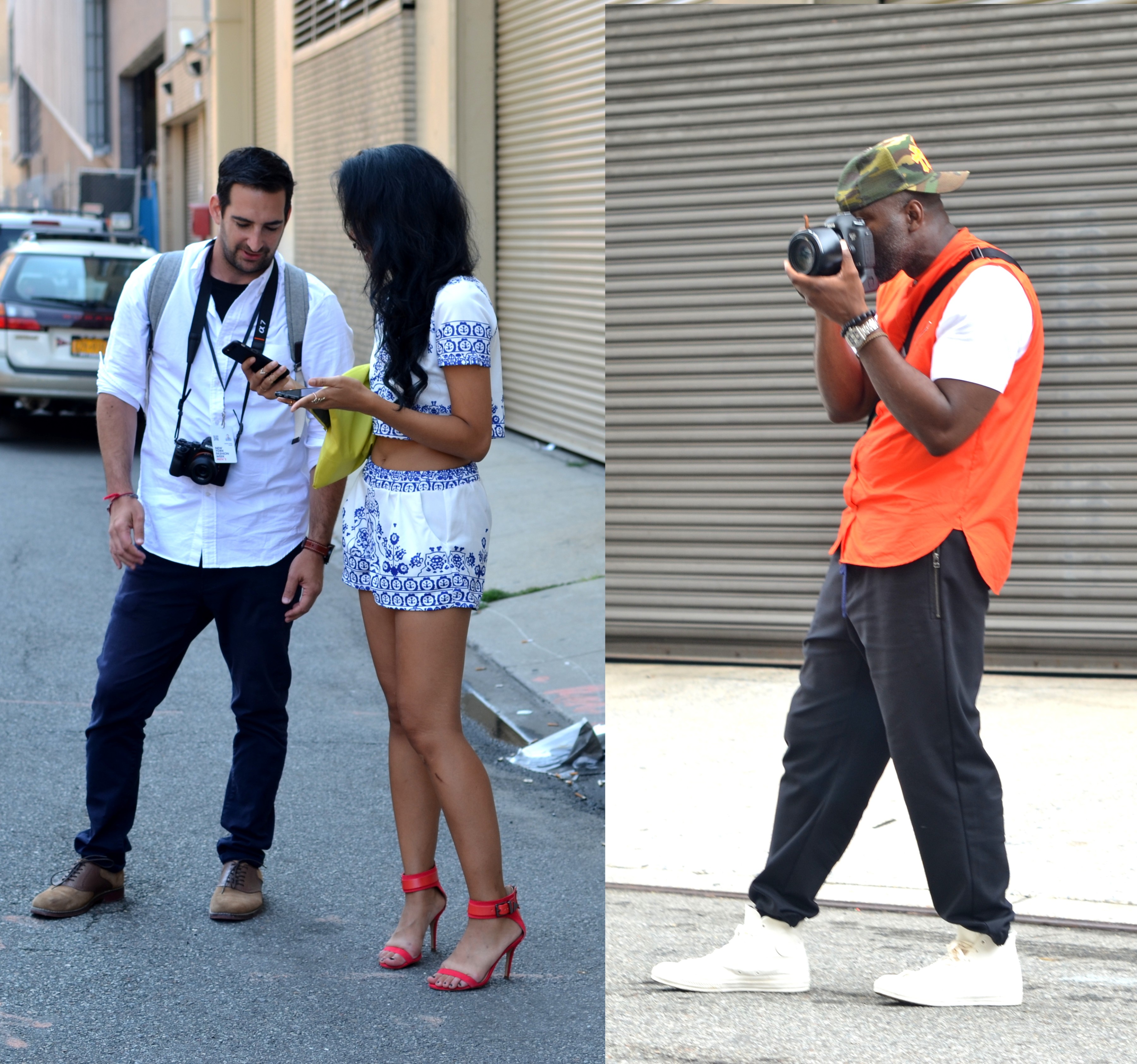 photographers at NYFWM