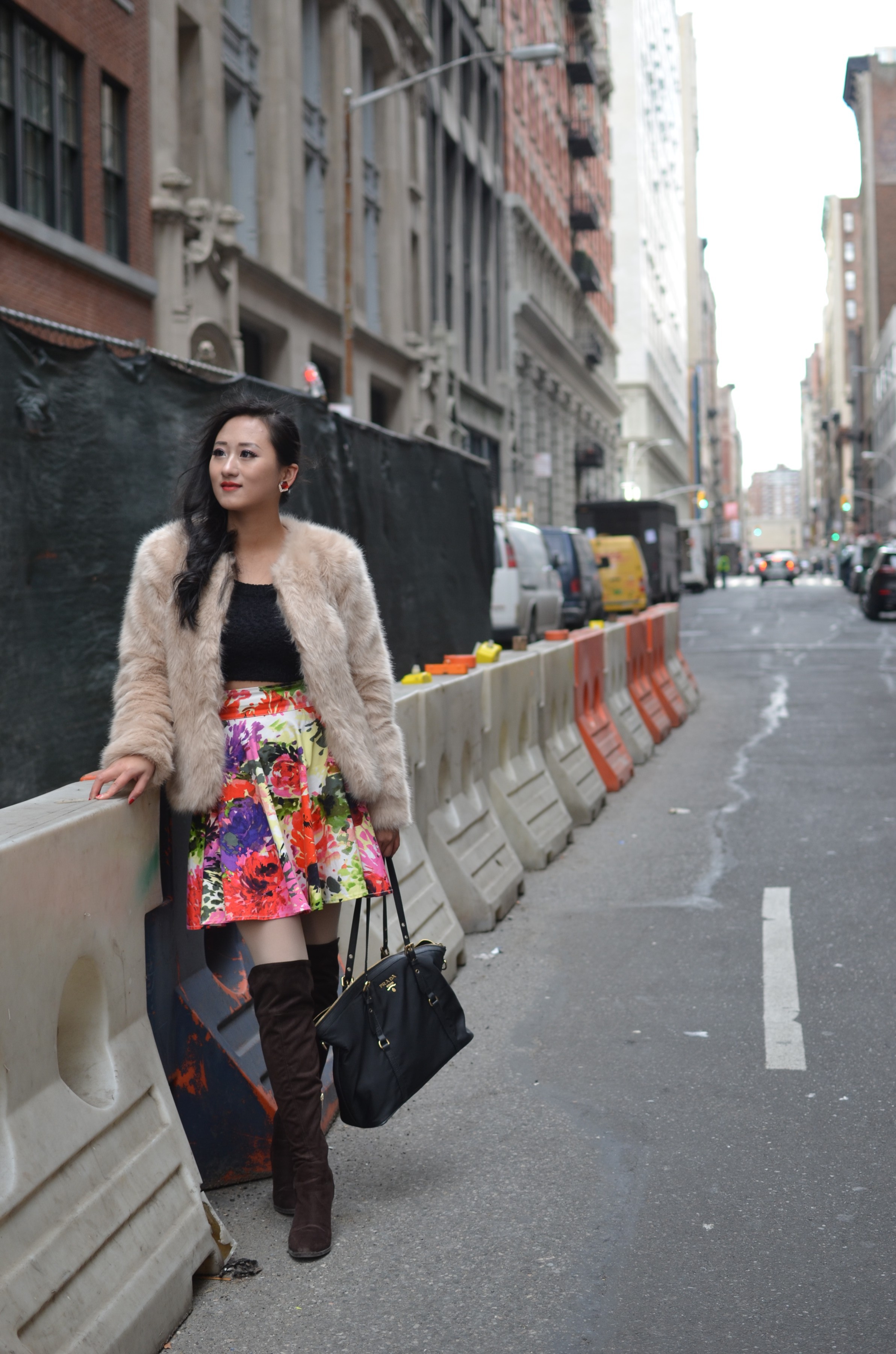 beautiful Chinese girl in NYC