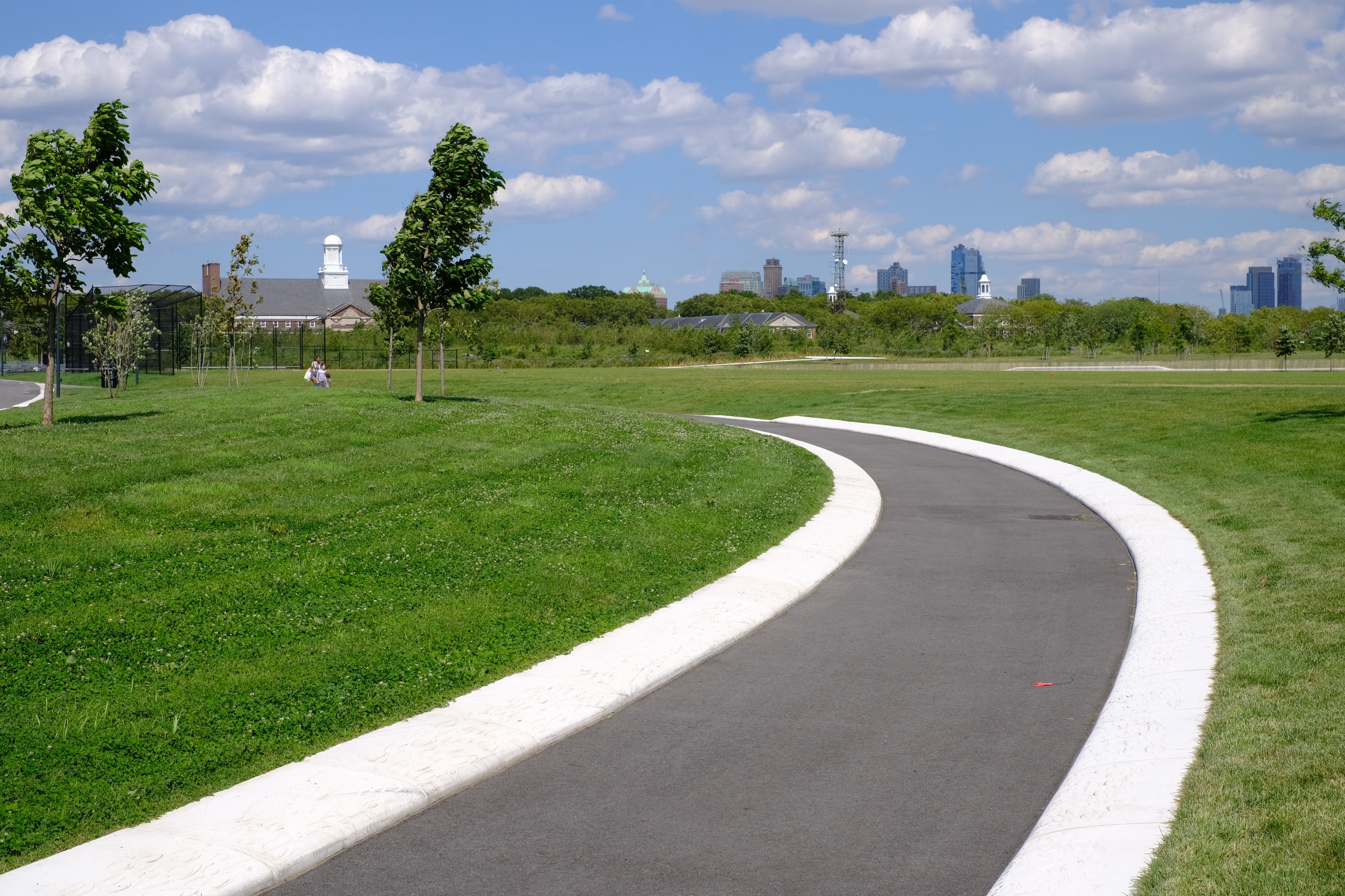 paths on Governors Island