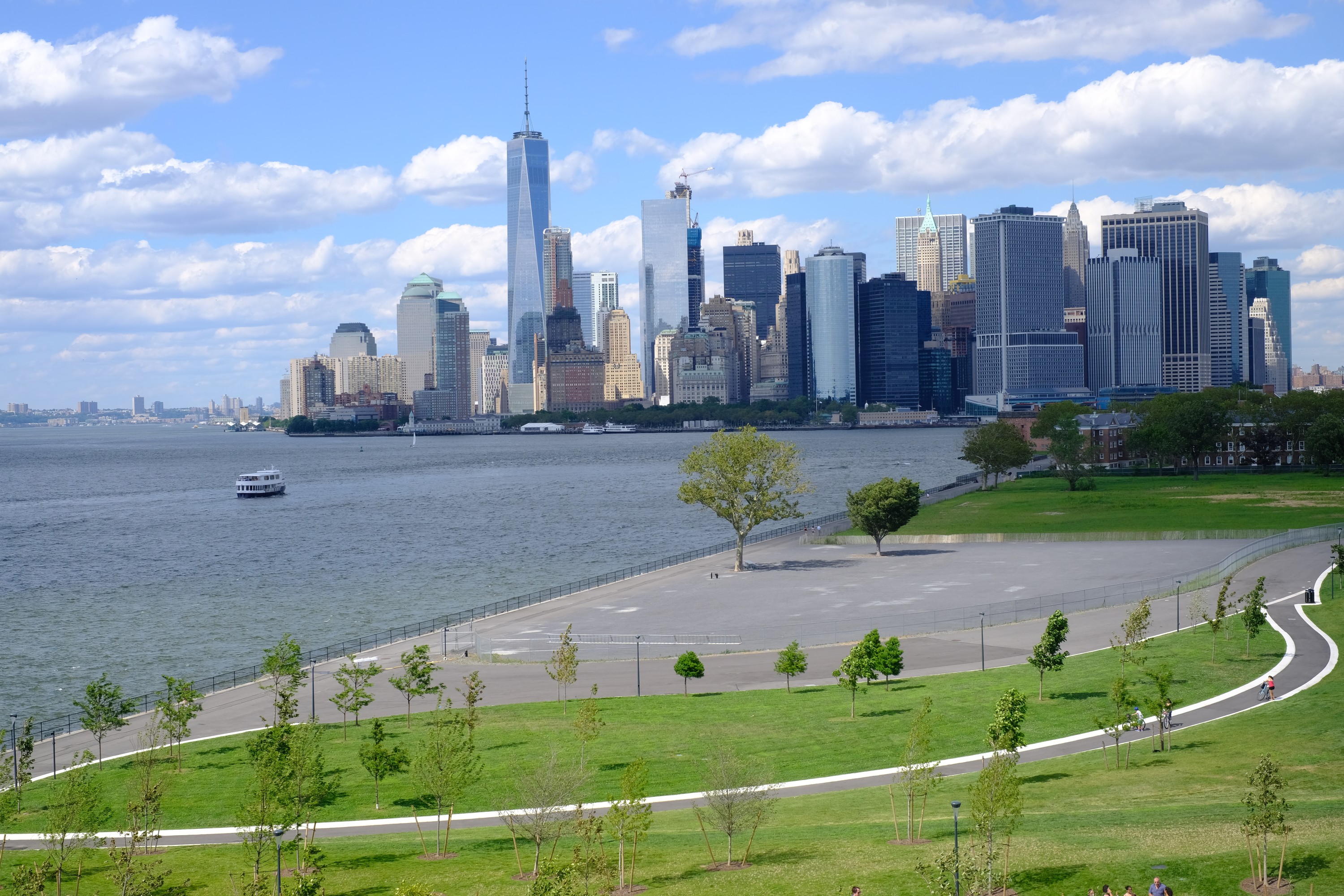 Downtown Manhattan from Governors Island