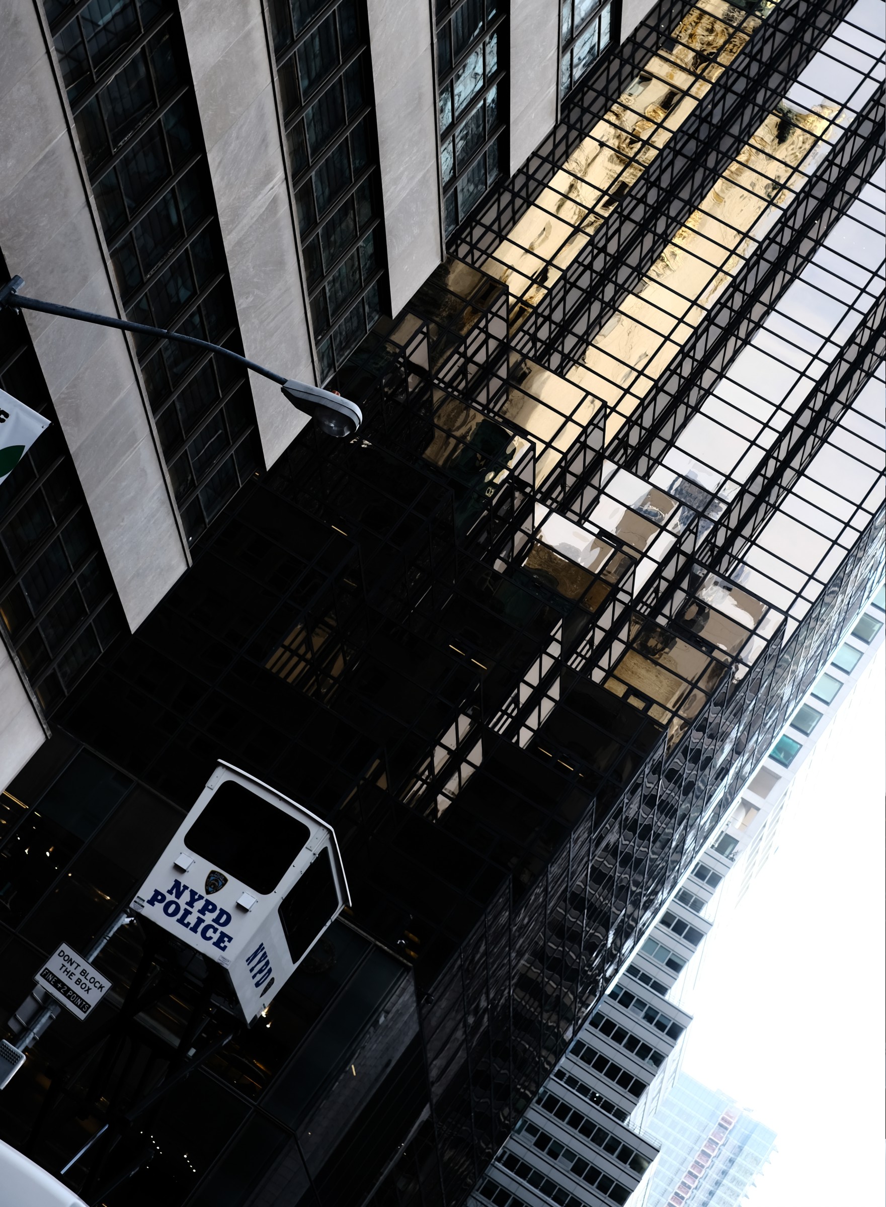 NYPD spy platform at Trump Tower