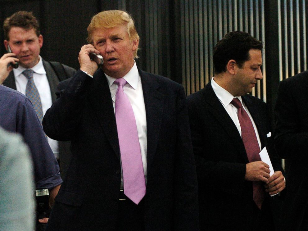 Donald Trump and Felix Sater (right)